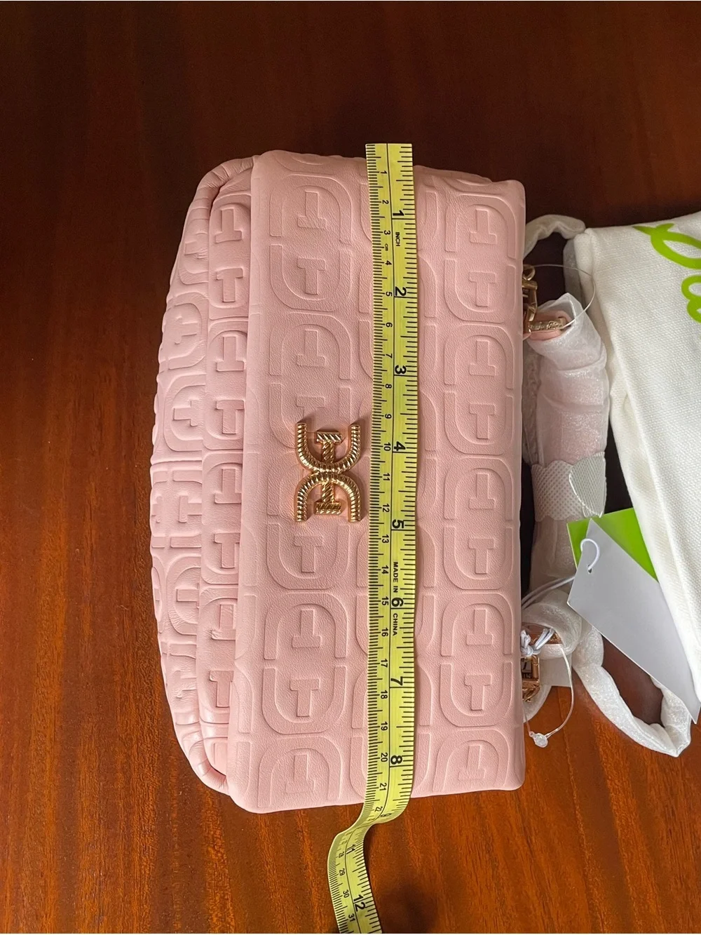 Sam Edelman Kia Small Crossbody Bag in Pink Sand/Blush. NWT